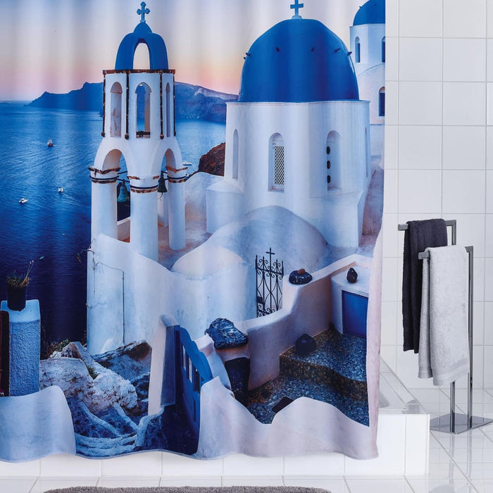 Shower Curtain Santorini 180x200 cm