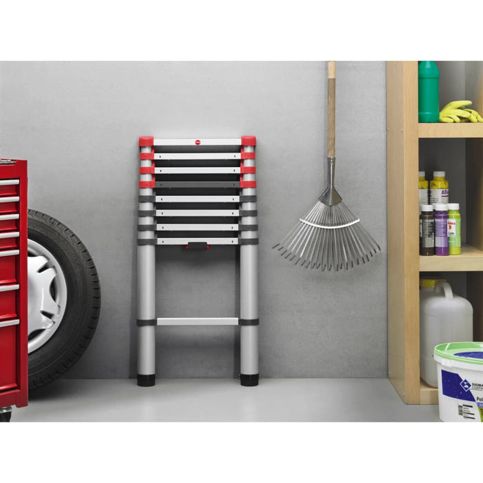 Hailo Telescopic Ladder FlexLine 260 264 cm Aluminium 7113-091