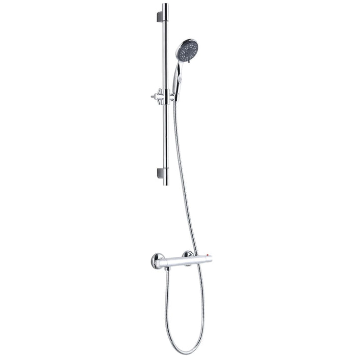 SCHÜTTE Shower Bar Set AQUA 2 SAVE Chrome