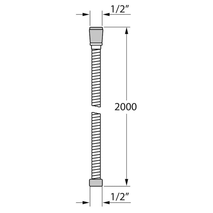 Tiger Fluxhose 200 cm Chrome