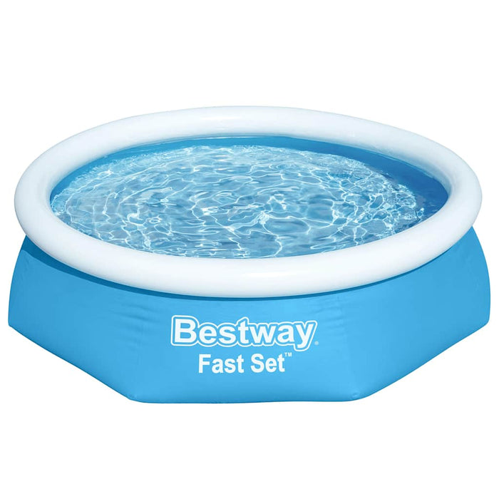 Кръгъл надуваем басейн Bestway Fast Set 244x66 см 57265