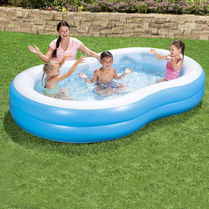 Семеен басейн Bestway Big Lagoon 262x157x46 см