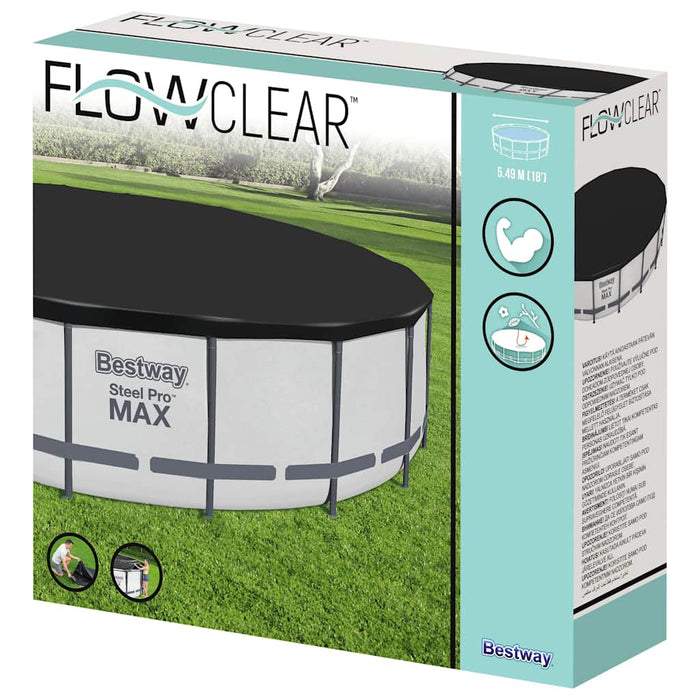 Покривало за басейн Bestway Flowclear Fast Set 555 см