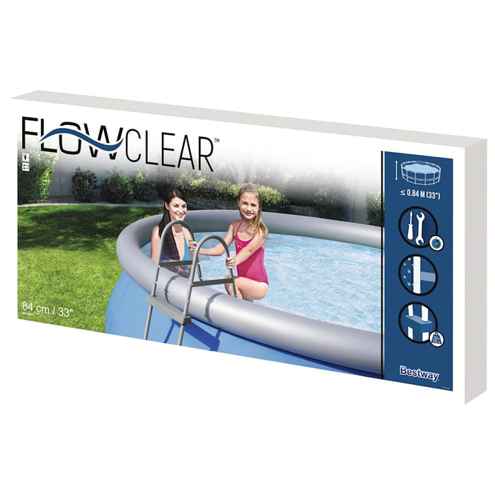 Bestway 2-степенна стълба за басейн Flowclear 84 см