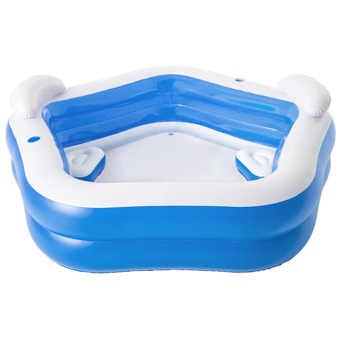 Басейн Bestway Family Fun Lounge Pool 213x206x69 см