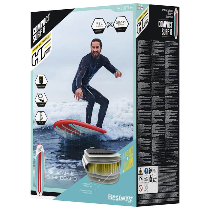 Bestway Hydro-Force Compact Surf 8 Надуваем SUP 243x57x7 cm