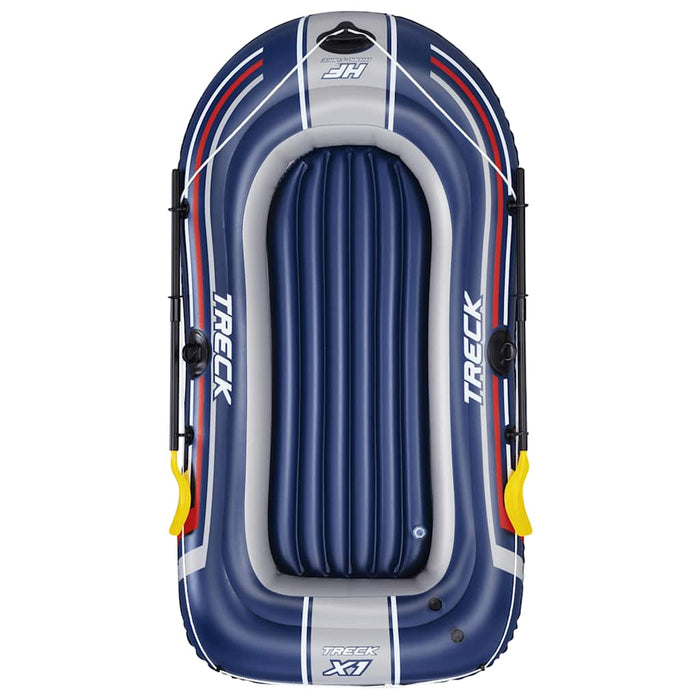 Bestway Hydro-Force Inflatable Boat with Pump and Oars Blue