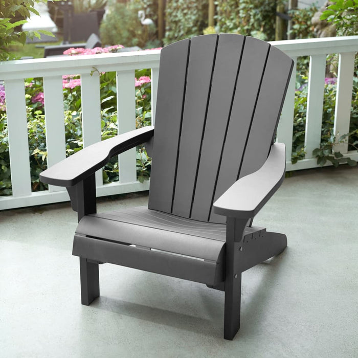 Keter Adirondack Chair Troy Grey