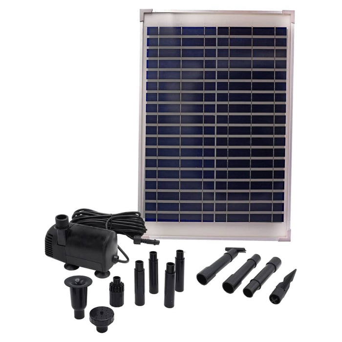 Ubbink Garden Fountain Pump Set SolarMax 1000 with Solar Panel