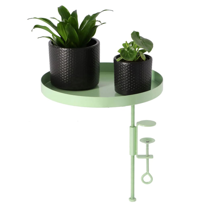 Tavă pentru plante Esschert Design cu clemă rotundă verde L