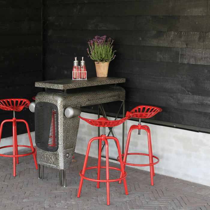 Scaun Tractor Bar Esschert Design Roșu