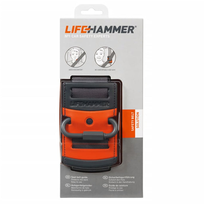 Направляющая ремня безопасности Lifehammer, красная и черная