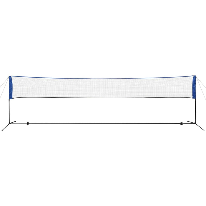 Badminton Net with Shuttlecocks 600x155 cm