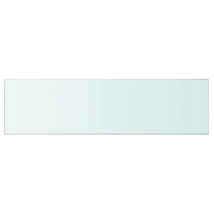 Shelf Panel Glass Clear 110x30 cm