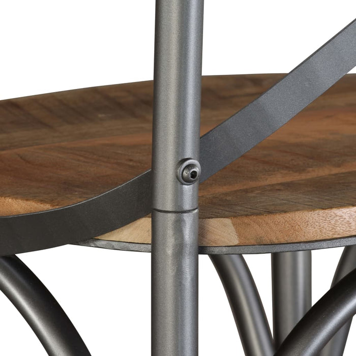 Bar Stool Solid Mango Wood