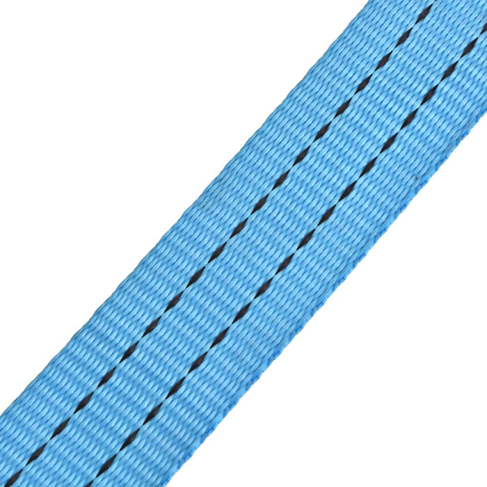 Ratchet Tie Down Straps 4 pcs 2 Tonnes 6mx38mm Blue