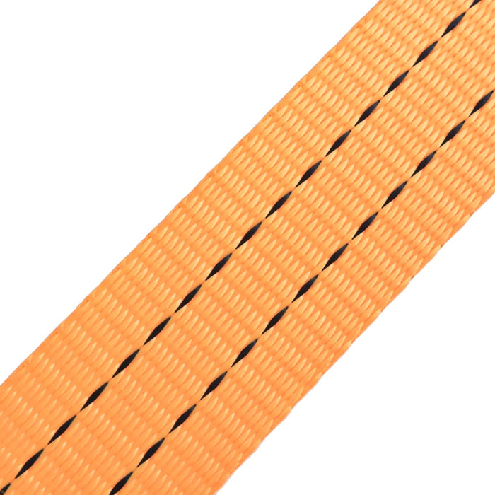 Ratchet Tie Down Straps 4 pcs 1 Tonnes 6mx38mm Orange