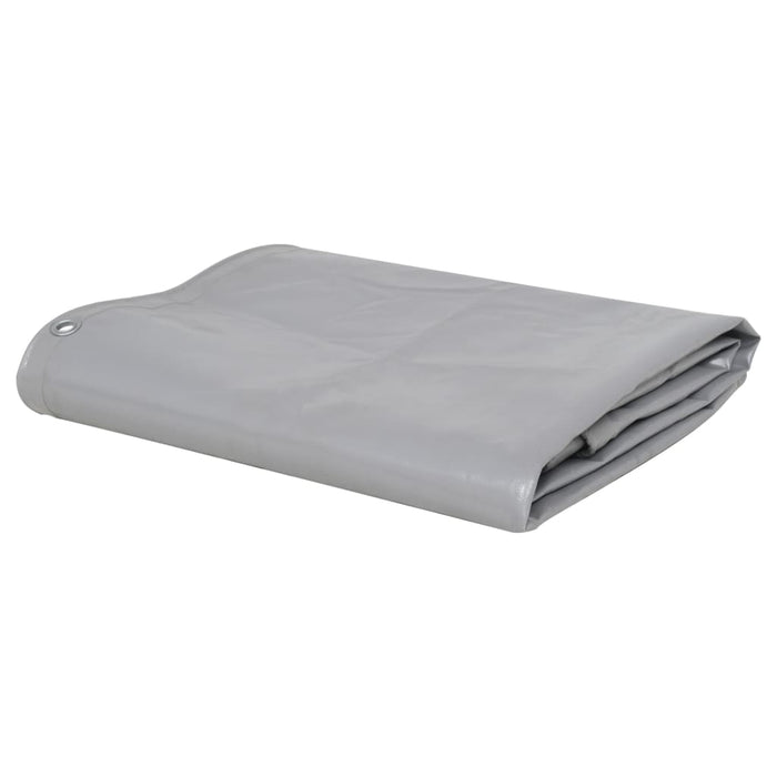 Tarpaulin 650 g/m² 3x6 m Grey