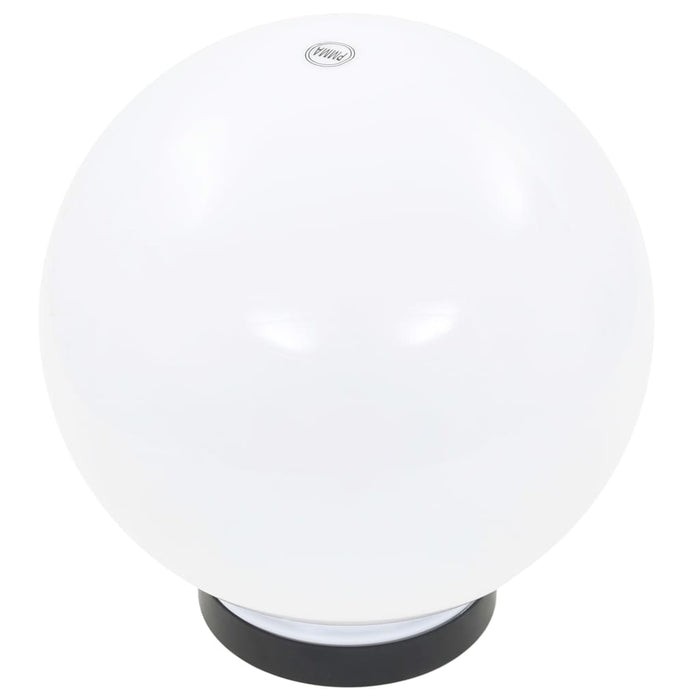 LED Bowl Lamps 2 pcs Spherical 20 cm PMMA