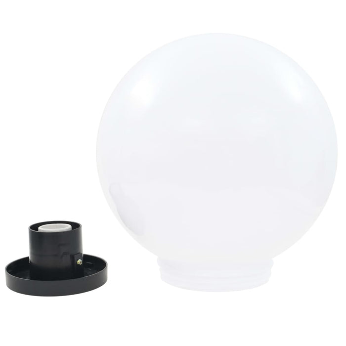 LED Bowl Lamps 2 pcs Spherical 30 cm PMMA