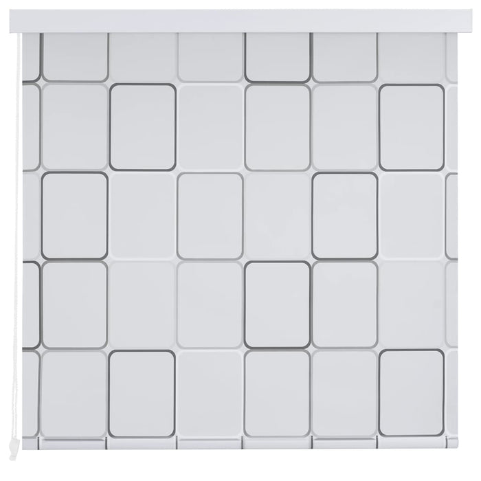 Shower Roller Blind 100x240 cm Square