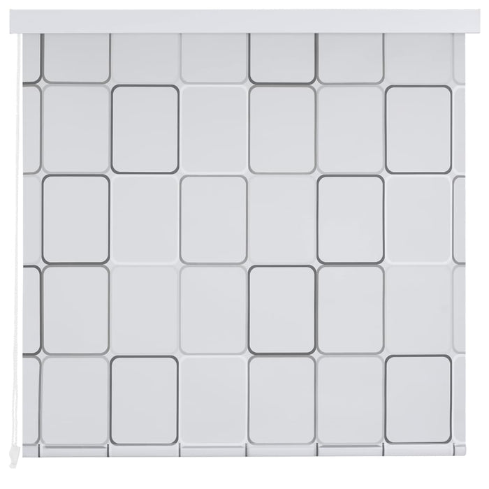 Shower Roller Blind 140x240 cm Square