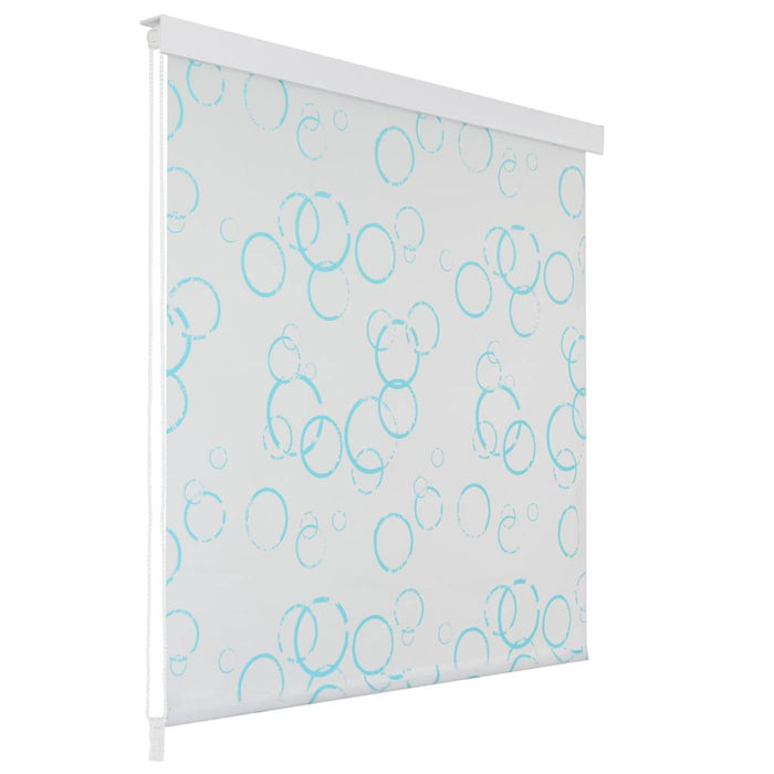 Shower Roller Blind 80x240 cm Bubble