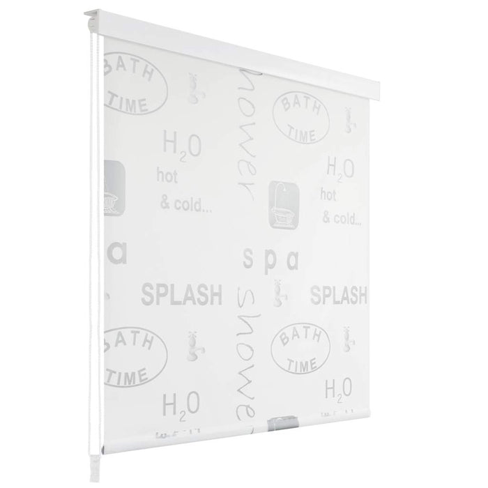 Shower Roller Blind 80x240 cm Splash