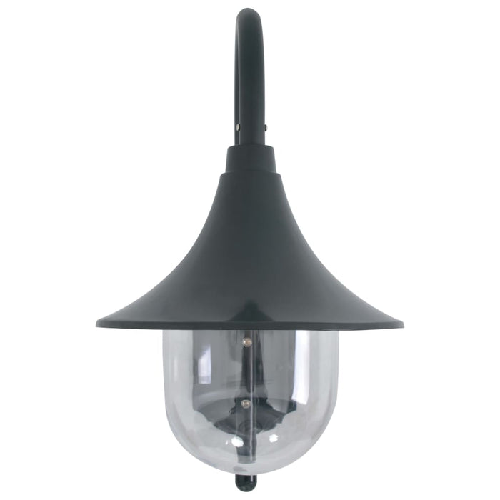 Garden Wall Lamp E27 42 cm Aluminium Dark Green