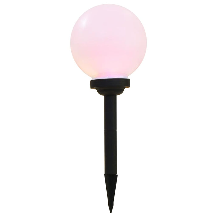 Outdoor Solar Lamps 3 pcs LED Spherical 20 cm RGB