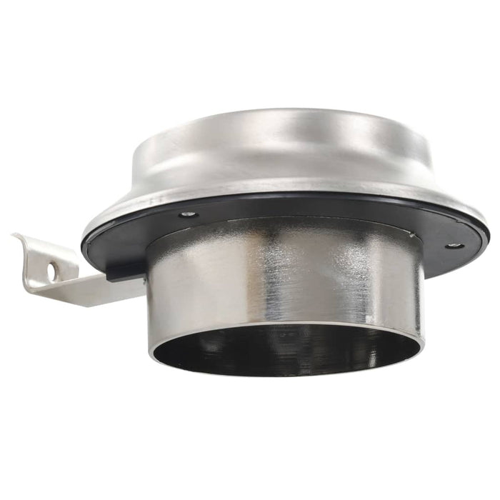 Lămpi Solare Exterior 6 buc LED Rotund 12 cm Alb