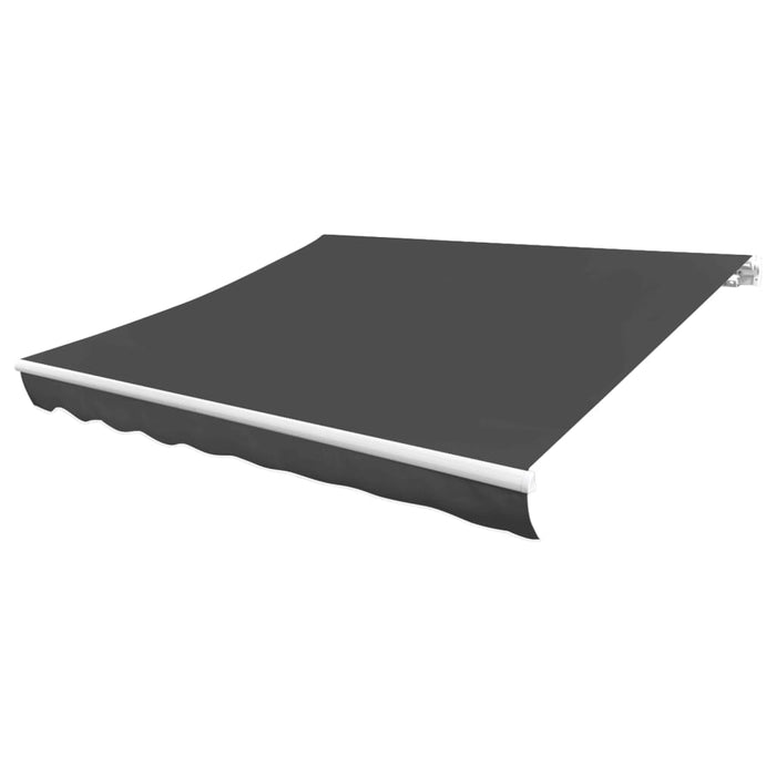 Awning Top Sunshade Canvas Anthracite 450x300 cm