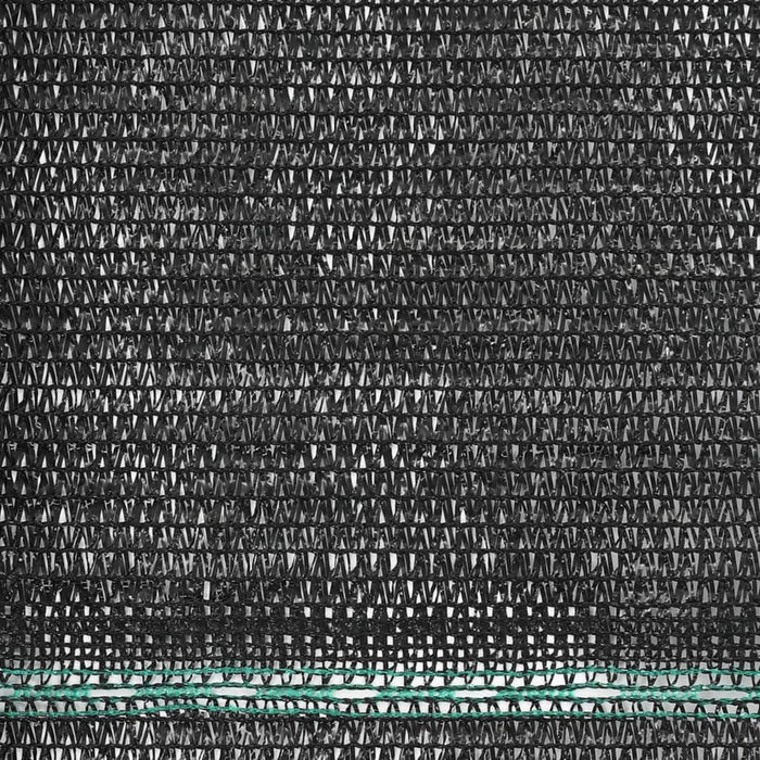 Tennis Screen HDPE 1.2x25 m Black