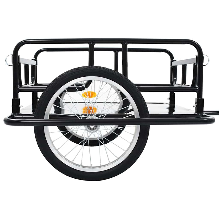 Remorca Biciclete 130x73x48,5 cm Otel Negru