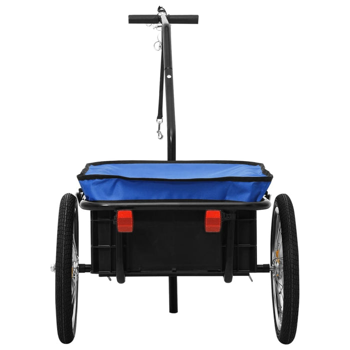 Bike Trailer/Hand Wagon 155x60x83 cm Steel Blue