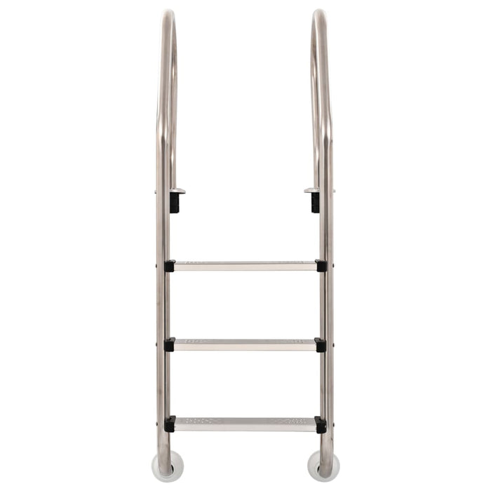 Pool Ladder 3 Steps Stainless Steel 304 120 cm