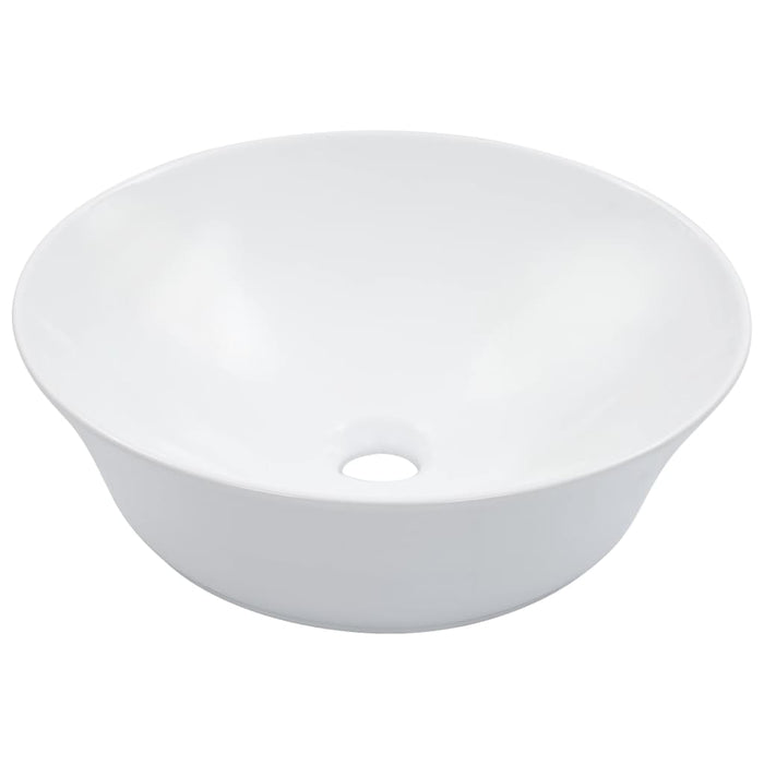 Wash Basin 41x12.5 cm Ceramic White