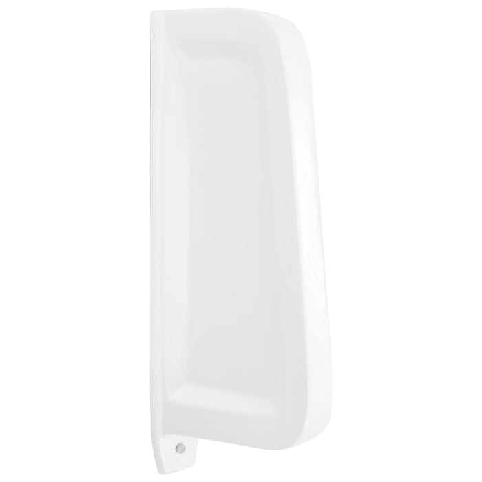 Wall-mounted Urinal Privacy Screen Ceramic White