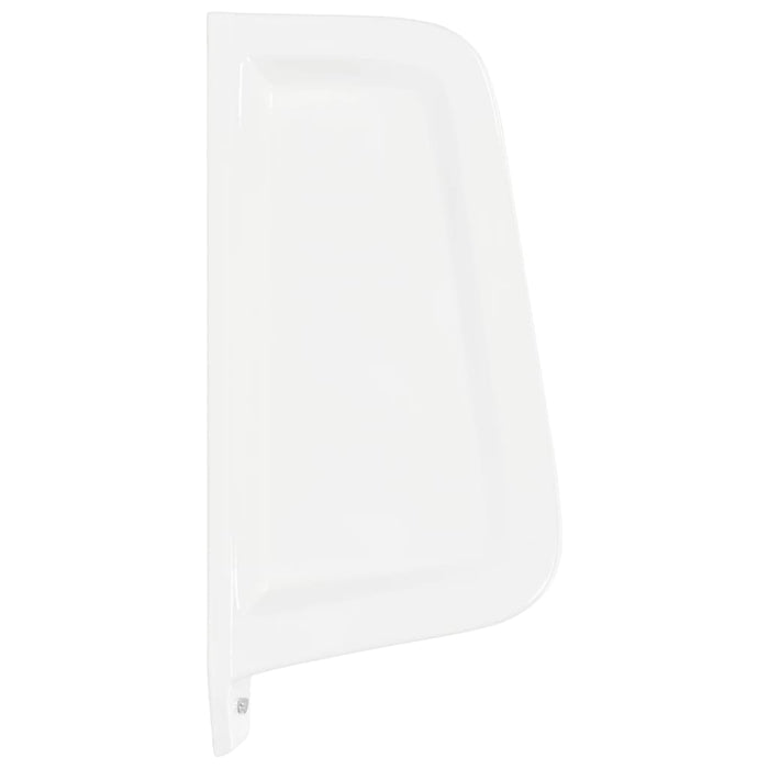 Wall-mounted Urinal Privacy Screen Ceramic White