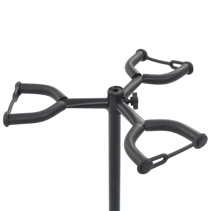 Guitar Stand Black Steel