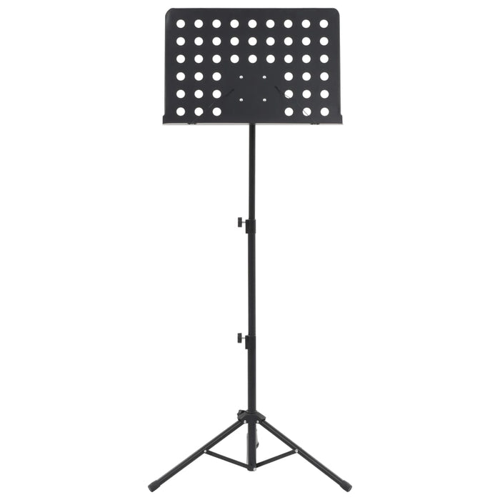 Music Book Stand Black Steel