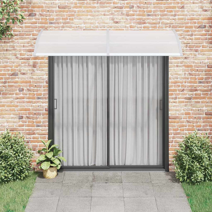 Door Canopy Grey 240x100 cm PC