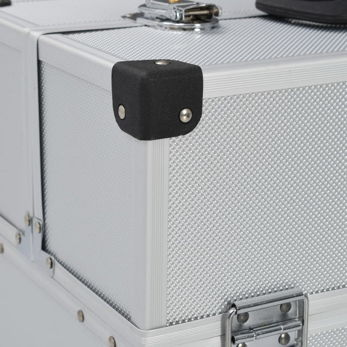 Tool Case 38x22.5x34 cm Silver Aluminum