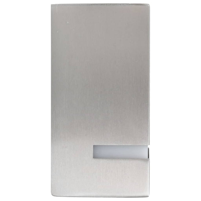 Outdoor Wall Lights 2 pcs 35 W Silver Rectangular