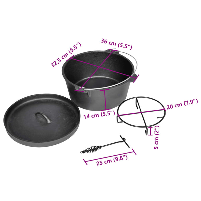 Dutch Oven cooking pot 9QT