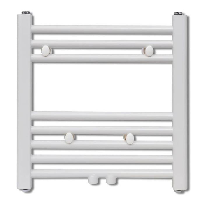 Bathroom Central Heating Towel Rail Radiator Straight 480 x 480 mm