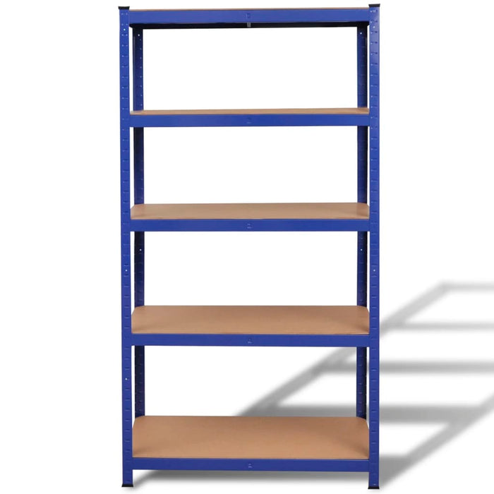 Storage Shelf Blue 2 pcs