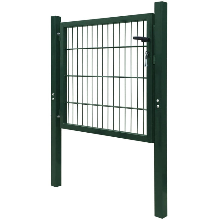 2D Fence Gate (Single) Green 106 x 130 cm