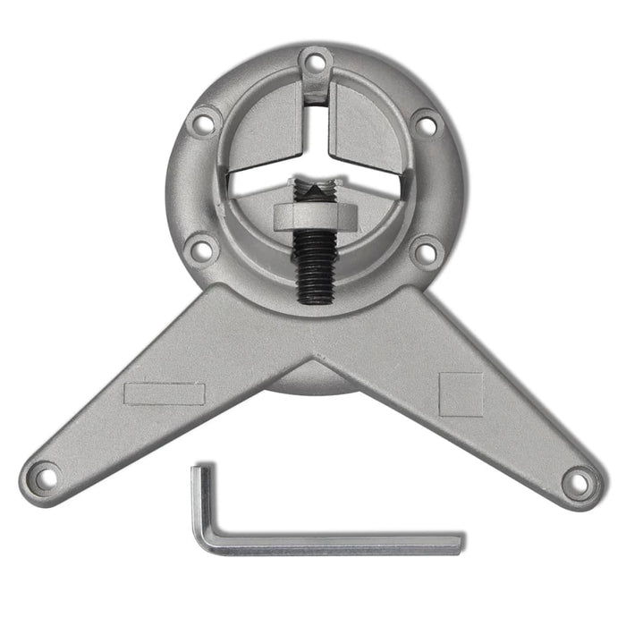 4 picioare de masă reglabile pe înălțime cromate 870 mm