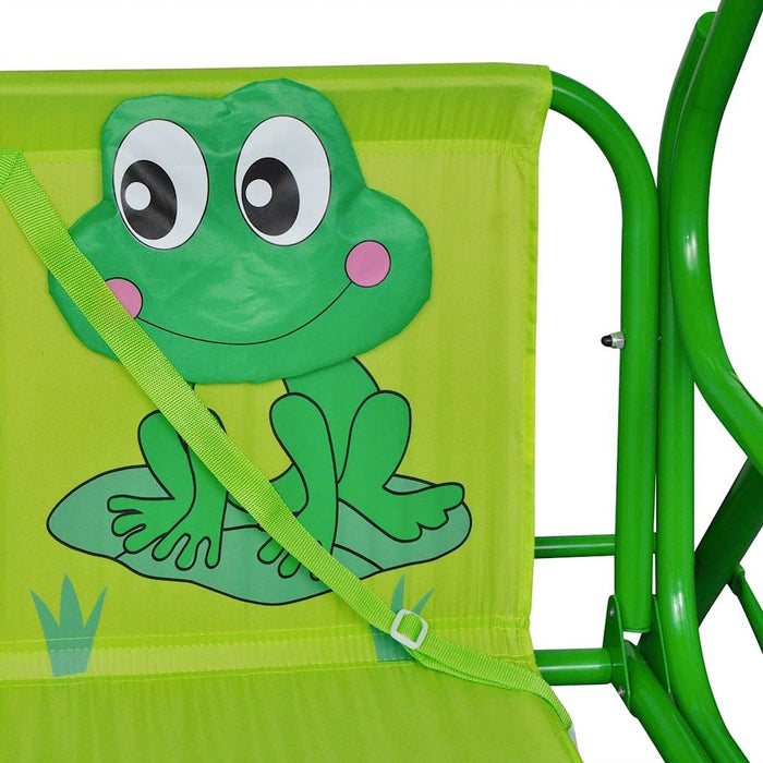 Kids Swing Seat Green